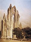 Yorkshire Canvas Paintings - Guisborough Priory, Yorkshire